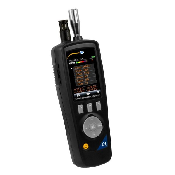 Pce Instruments Air Quality Particle Counting Meter, Measures 6 dizes of particles PCE-PCO 1